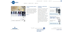 Desktop Screenshot of insinkerator-worldwide.com